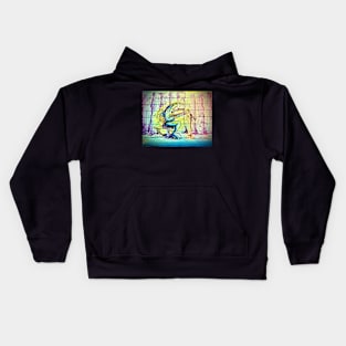 Shark Open Mic Nite Kids Hoodie